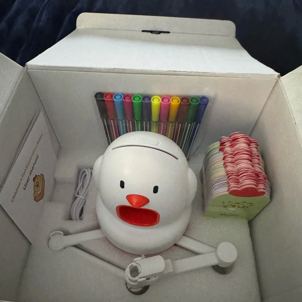 Learning Educational Drawing Robot Toy, Interactive Education Drawing Robot